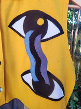 Load image into Gallery viewer, UPCYCLED: One of a Kind // EYE SEE YOU SCRAP DOLL DRESS