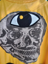 Load image into Gallery viewer, UPCYCLED: One of a Kind // EYE SEE YOU SCRAP DOLL DRESS