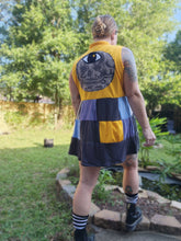 Load image into Gallery viewer, UPCYCLED: One of a Kind // EYE SEE YOU SCRAP DOLL DRESS