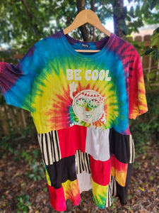 UPCYCLED: One of a Kind // BE COOL SCRAP DRESS