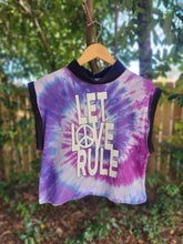 Load image into Gallery viewer, UPCYCLED: One of a Kind // LET LOVE RULE TOP
