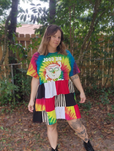 UPCYCLED: One of a Kind // BE COOL SCRAP DRESS